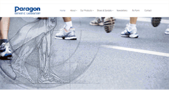 Desktop Screenshot of paragonorthotic.com